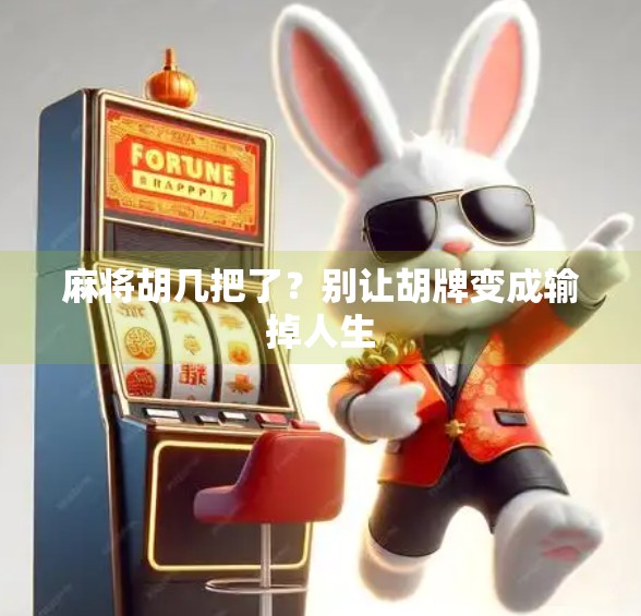 麻将胡几把了？别让胡牌变成输掉人生