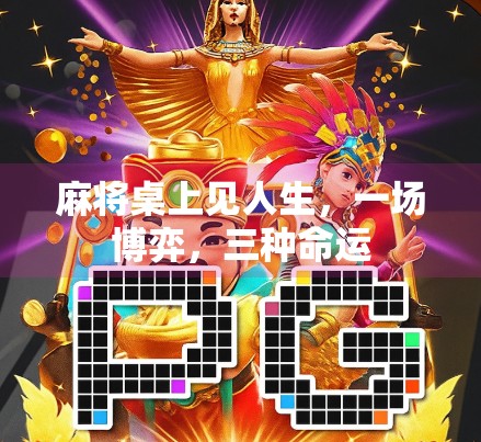 麻将桌上见人生,一场博弈,三种命运 麻将桌上见人生,一场博弈,三种命运