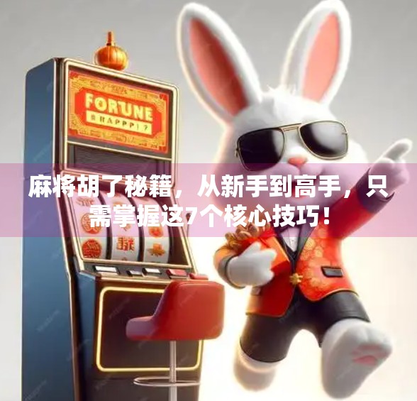 麻将胡了秘籍,从新手到高手,只需掌握这7个核心技巧! 麻将胡了秘籍,从新手到高手,只需掌握这7个核心技巧!