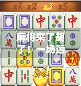 麻将来了胡了!一场运气与策略的较量,你真的懂麻将吗?