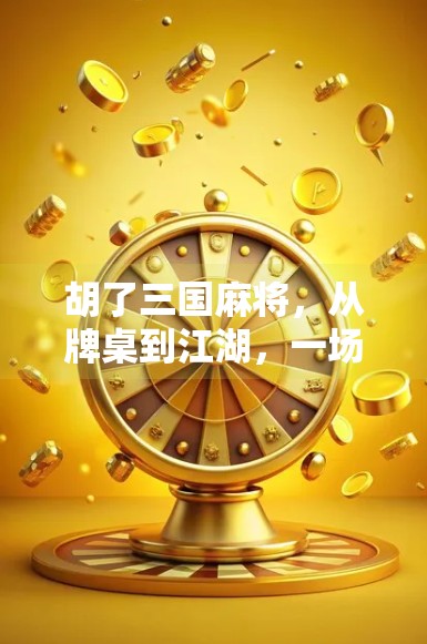 胡了三国麻将，从牌桌到江湖，一场融合历史与娱乐的全民热潮