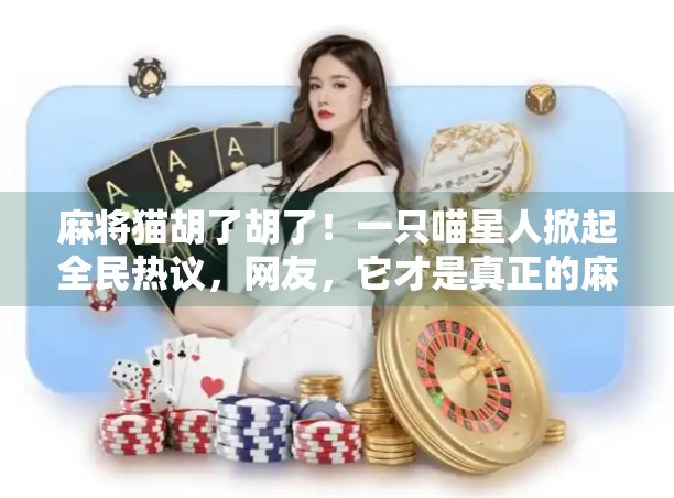 麻将猫胡了胡了!一只喵星人掀起全民热议,网友,它才是真正的麻将高手!