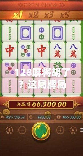 128麻将胡了?这局牌局背后藏着的不只是运气,还有你从未注意的心理博弈!