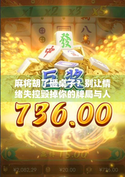 麻将胡了砸桌子?别让情绪失控毁掉你的牌局与人生! 麻将胡了砸桌子?别让情绪失控毁掉你的牌局与人生!