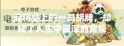 麻将桌上的一局胡牌,却成了人生中最深的背叛 麻将桌上的一局胡牌,却成了人生中最深的背叛