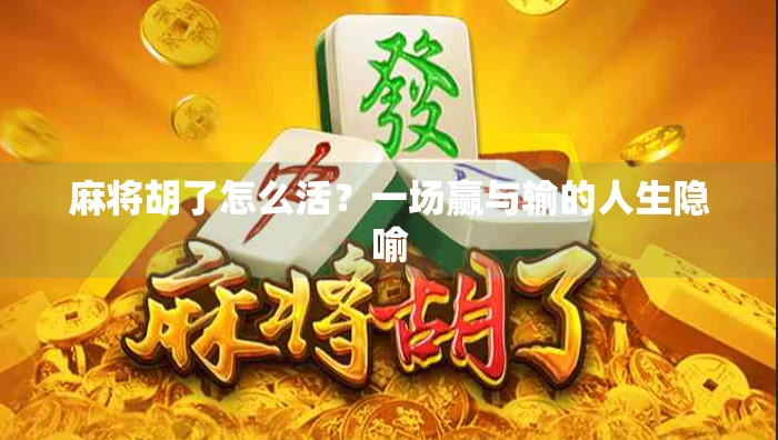 麻将胡了怎么活?一场赢与输的人生隐喻 麻将胡了怎么活?一场赢与输的人生隐喻