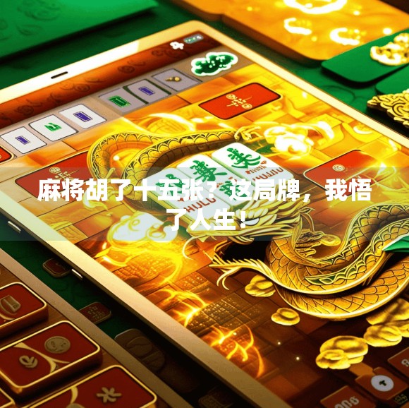 麻将胡了十五张?这局牌,我悟了人生! 麻将胡了十五张?这局牌,我悟了人生!