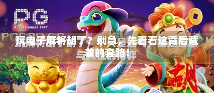 玩电子麻将胡了?别急,先看看这背后藏着的套路! 玩电子麻将胡了?别急,先看看这背后藏着的套路!