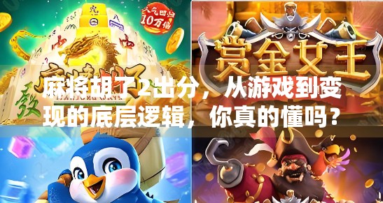 麻将胡了2出分,从游戏到变现的底层逻辑,你真的懂吗? 麻将胡了2出分,从游戏到变现的底层逻辑,你真的懂吗?
