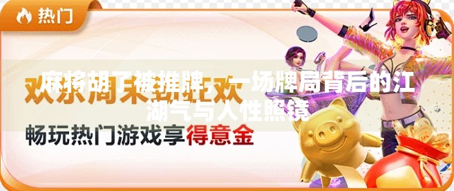 麻将胡了被推牌，一场牌局背后的江湖气与人性照镜