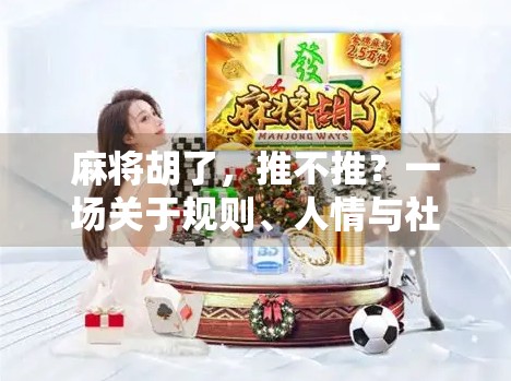 麻将胡了,推不推?一场关于规则、人情与社交的深度探讨