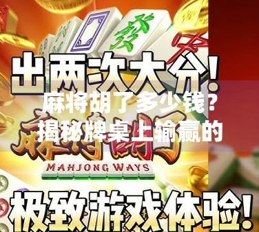 麻将胡了多少钱？揭秘牌桌上输赢的真实代价，你敢算这笔账吗？
