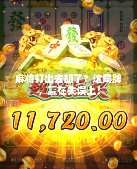 麻将打出去胡了？这局牌，赢在失误上！