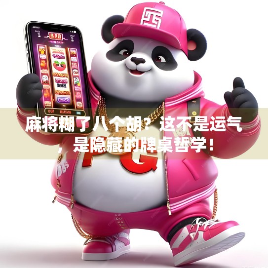 麻将糊了八个胡?这不是运气,是隐藏的牌桌哲学!