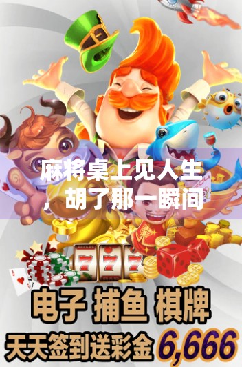 麻将桌上见人生，胡了那一瞬间，我读懂了不朽情缘