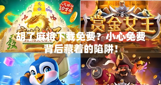 胡了麻将下载免费?小心免费背后藏着的陷阱!