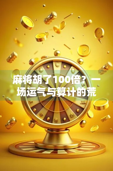 麻将胡了100倍？一场运气与算计的荒诞狂欢！
