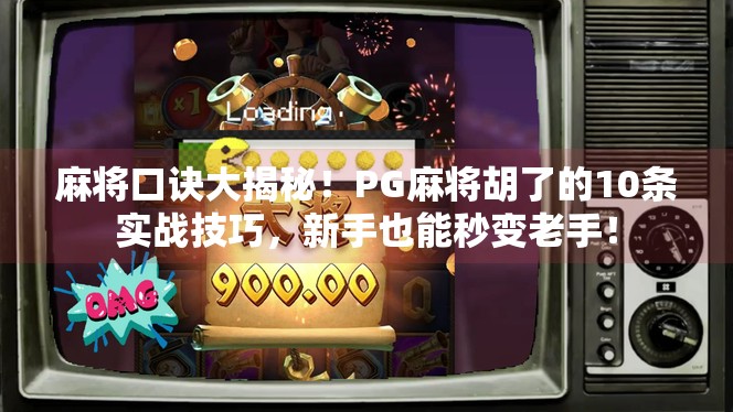 麻将口诀大揭秘!PG麻将胡了的10条实战技巧,新手也能秒变老手!