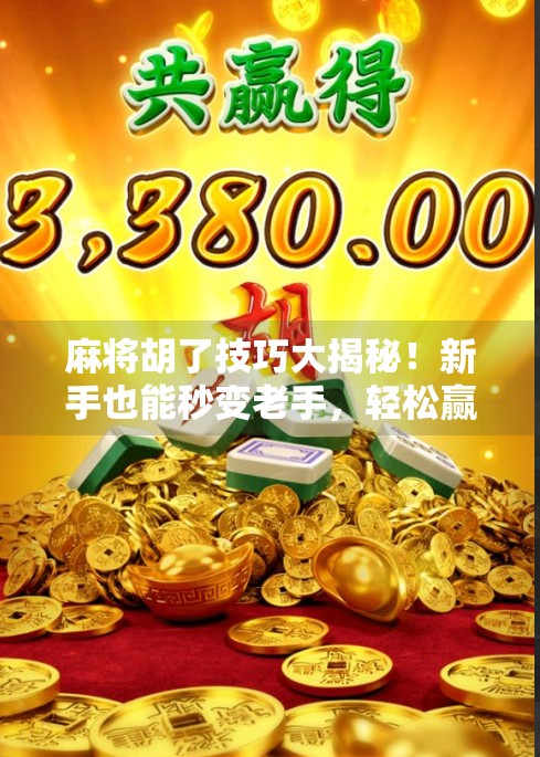 麻将胡了技巧大揭秘!新手也能秒变老手,轻松赢牌不再难!