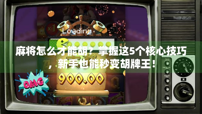 麻将怎么才能胡?掌握这5个核心技巧,新手也能秒变胡牌王!